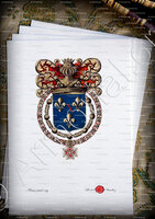 velin-d-Arches-HENRI II de BOURBON-CONDÉ_duc de Montmorency, duc d'Albret, duc d'Enghien, Bellegarde..._France