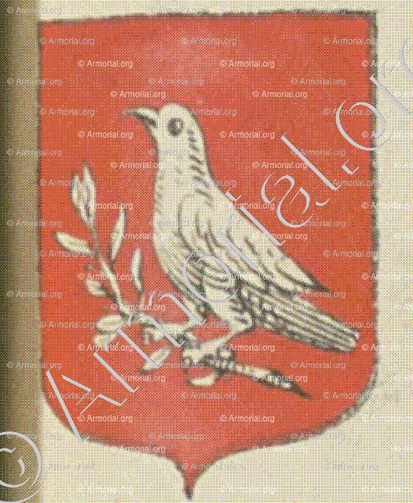 MILLAN (La Rochelle)_Blason enregistré sous le règne de Louis XIV._France