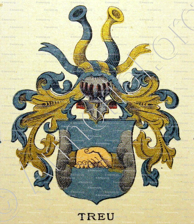 TREU_Wappenbuch der Stadt Basel . B.Meyer Knaus 1880_Schweiz 