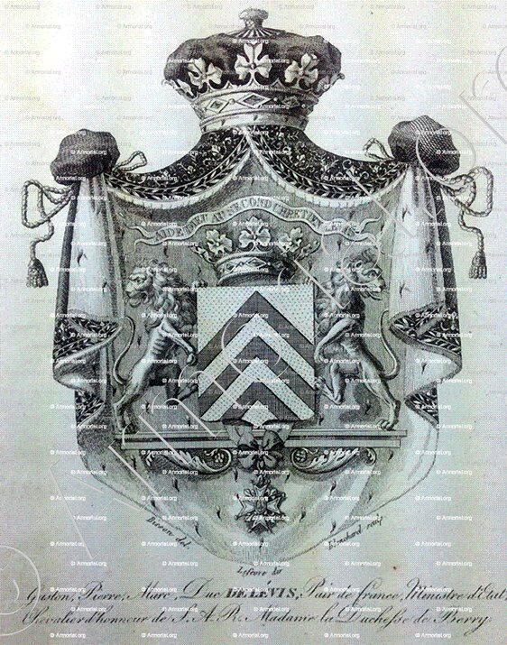 de LEVIS_Duc, Paire de France._France