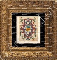 cadre-ancien-or-BELLOT_Guyenne. Cartouche couleur XVIIe s._France