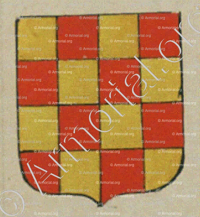 de ROQUEFEUIL (Alsace)_Blason enregistré sous le règne de Louis XIV_France