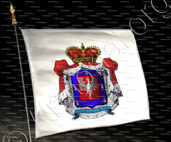 drapeau-CICALA_Vescovo di Cefalù 1194. Sicilia._Italia (ii)
