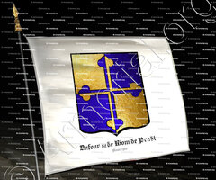 drapeau-DUFOUR dit DE RIOM DE PRADT_Auvergne_France