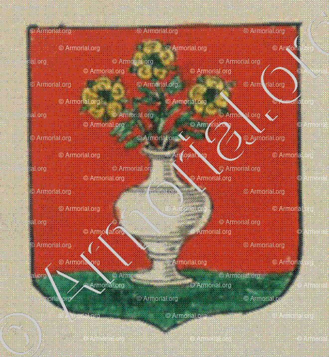 WETZEL (Alsace)_Blason enregistré sous le règne de Louis XIV_France 