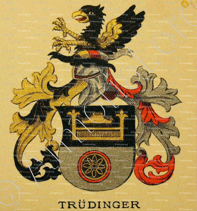 TRÜDINGER_Wappenbuch der Stadt Basel . B.Meyer Knaus 1880_Schweiz 