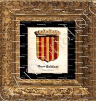 cadre-ancien-or-REYES CATÓLICOS_Reino de Aragón. La Reconquista._España