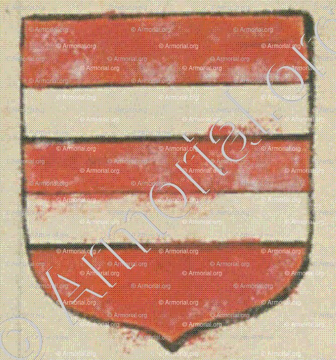 MISSET (La Rochelle)_Blason enregistré sous le règne de Louis XIV._France