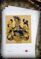 velin-d-Arches-TRUEB_Wappenbuch der Stadt Basel . B.Meyer Knaus 1880_Schweiz 