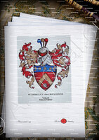 velin-d-Arches-ROSSELET des BAYARDS_Vaud, Neuchâtel (Armorial Lionel Sandoz, 1996)_Suisse