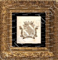 cadre-ancien-or-von BOYMONT und  PAYRSBERG_Gräfinen von Peyersberg_France Österreich