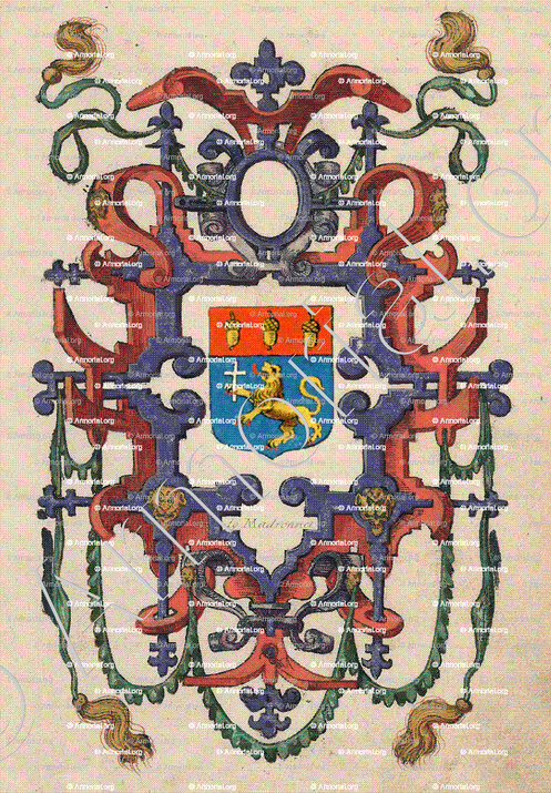 de MADRONNET_Guyenne. Gravure du XVIIe s._France