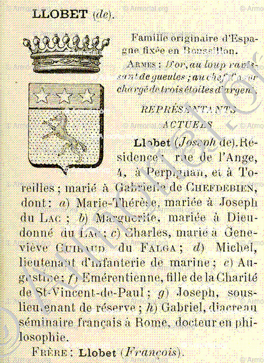 de LLOBEL_Alicante, Algérie, Languedoc._España, Algérie, France.