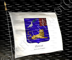 drapeau-PONCET_Baron de l'Empire_France