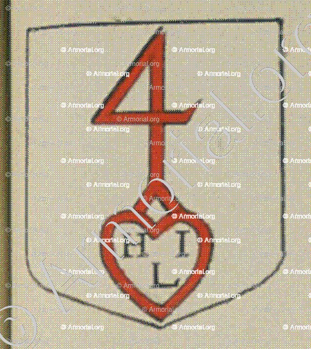 LIMBURGER (Alsace)_Blason enregistré sous le règne de Louis XIV_France 