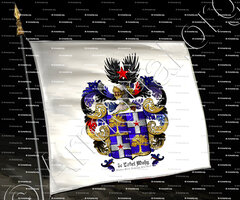 drapeau-de LOBEL MAHY_Flandre, Paris, Louisiana, New-York._France, United States of America..