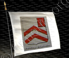 drapeau-PONTANBEVOYE DE LAUBERDIERE_Noblesse d'Empire._France