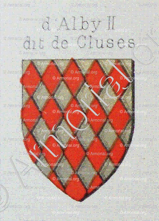 ALBY II dit de CLUSES _Genève avant 1535._Suisse