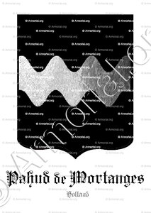 PAHUD de MORTANGES