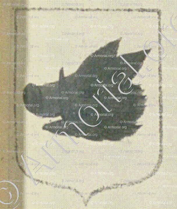 BARDON (La Rochelle)_Blason enregistré sous le règne de Louis XIV._France