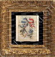 cadre-ancien-or-BAYERN ÖSTERREICH STARKE MAILAND_1. Bayern 2. Österreich 3. Starke 4. Mailand (Duché de Milan, Visconti)_Deutschland Italia