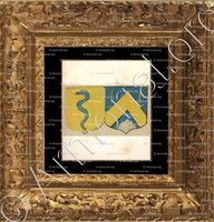 cadre-ancien-or-COLBERT et ARNAUD de POMPONNE_Versailles_France