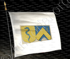 drapeau-COLBERT et ARNAUD de POMPONNE_Versailles_France