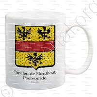 mug-PAPELEU de NORDHOUT, POELVOORDE_Flandre_France, Belgique.