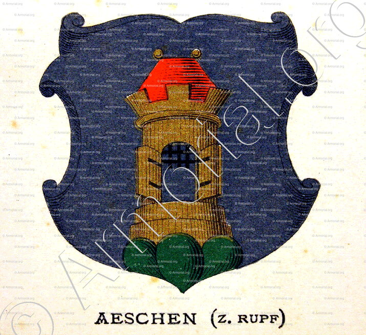 SCHEN_Wappenbuch der Stadt Basel . B.Meyer Knaus 1880_Schweiz