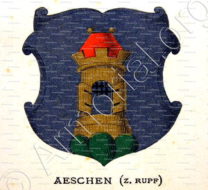 SCHEN zum RUPF_Wappenbuch der Stadt Basel . B.Meyer Knaus 1880_Schweiz