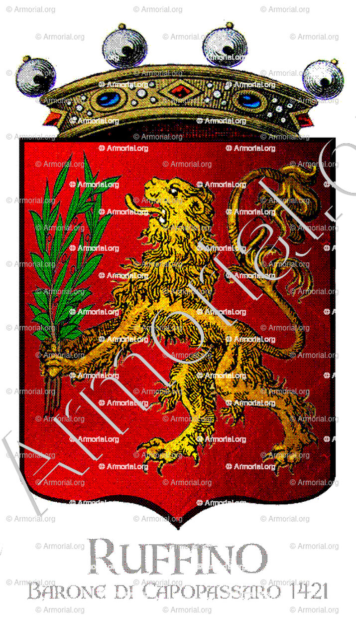 RUFFINO_Sicilia. Barone di Capopassaro 1421._Italia (i)