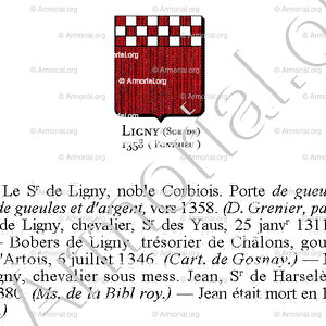 LIGNY (de) (1358)