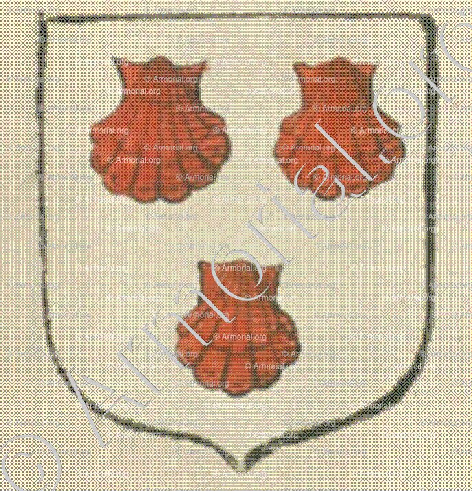 MONTAGNE (La Rochelle)_Blason enregistré sous le règne de Louis XIV._France