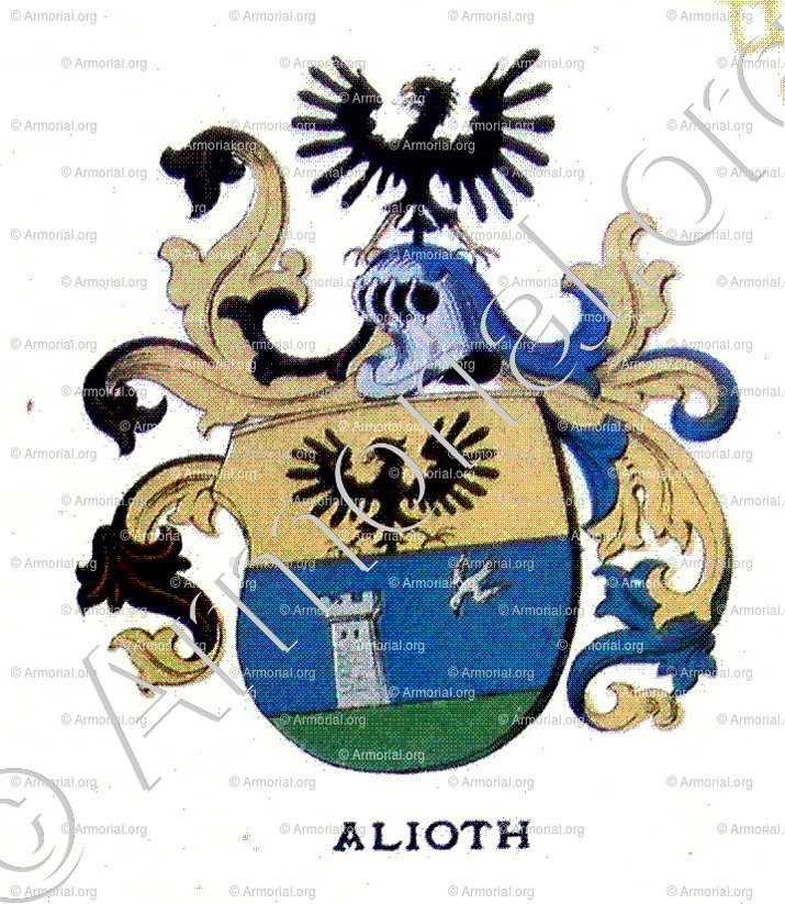 ALIOTH_Wappenbuch des Stadt Basel. Meyer Kraus, 1880_Schweiz