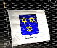 drapeau-BARDONNIN_Armorial Philippe de Fleury. Paris._France