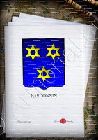velin-d-Arches-BARDONNIN_Armorial Philippe de Fleury. Paris._France