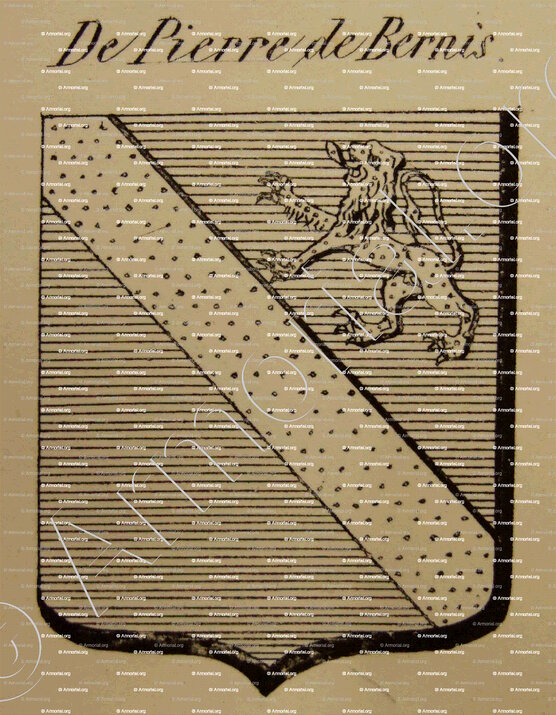 DE PIERRE DE BERNIS_Auvergne_France