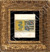 cadre-ancien-or-COLBERT et du BOUCHET de SOURCHES sa femme_Paris_France