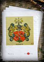 velin-d-Arches-ULRICH_Wappenbuch der Stadt Basel . B.Meyer Knaus 1880_Schweiz 