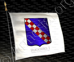 drapeau-RUGERRO_Sicilia. Dinastia d'Altavilla. Gran Conte di Sicilia 1062._Italia (i)