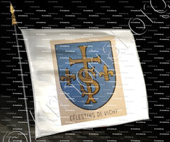 drapeau-CELESTINS de VICHY_Bourbonnais_France (ii)