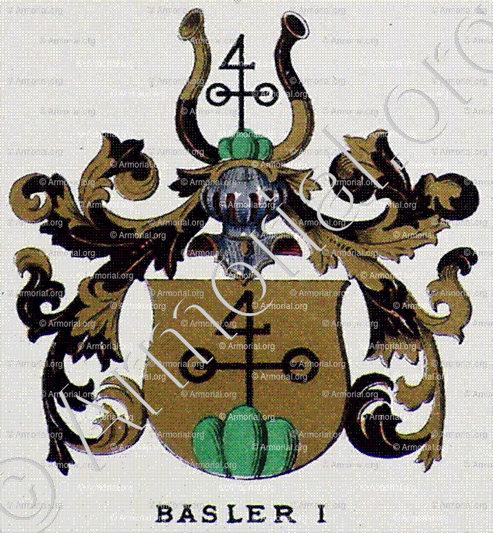 BASLER_Wappenbuch des Stadt Basel. Meyer Kraus, 1880_Schweiz (i)
