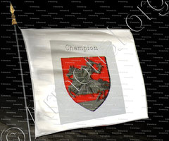 drapeau-CHAMPION _Genève avant 1535._Suisse