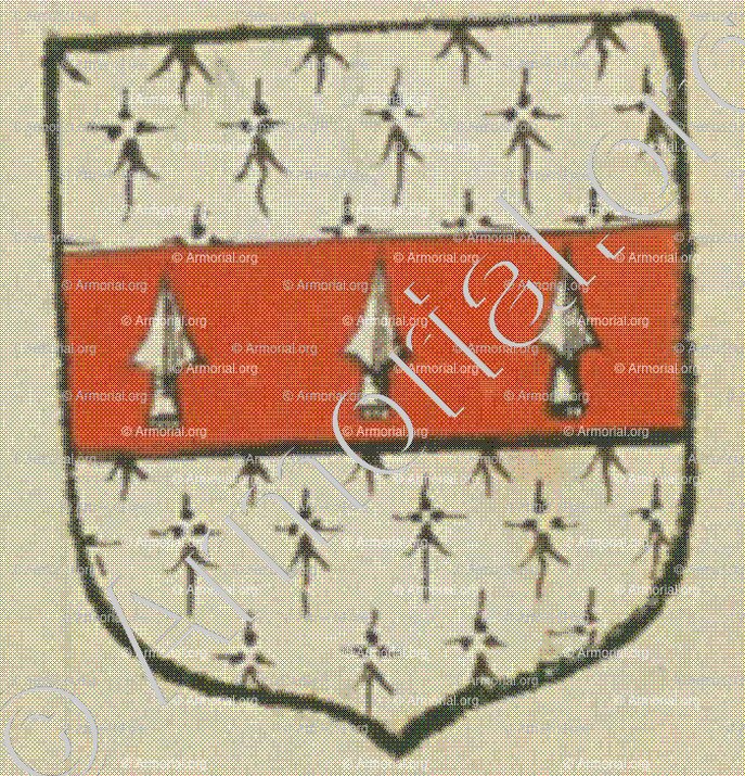 BARON (La Rochelle)_Blason enregistré sous le règne de Louis XIV._France