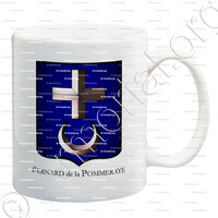 mug-BERNARD de la POMMERAYE_Armorial Philippe de Fleury. Paris._France