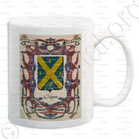 mug-de L'AUBESPINE_Seigneur de Verderone. Orléanais._France