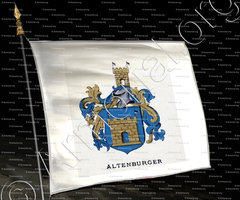 drapeau-ALTENBURGER_Wappenbuch des Stadt Basel. Meyer Kraus, 1880_Schweiz