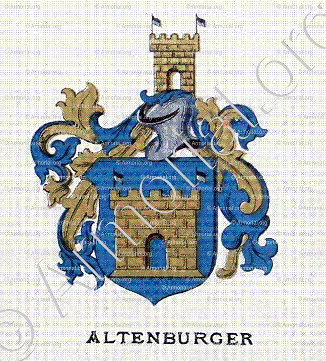 ALTENBURGER_Wappenbuch des Stadt Basel. Meyer Kraus, 1880_Schweiz