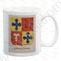 mug-RAFELIS DE SAINT SAUVEUR_Noblesse d'Empire._France