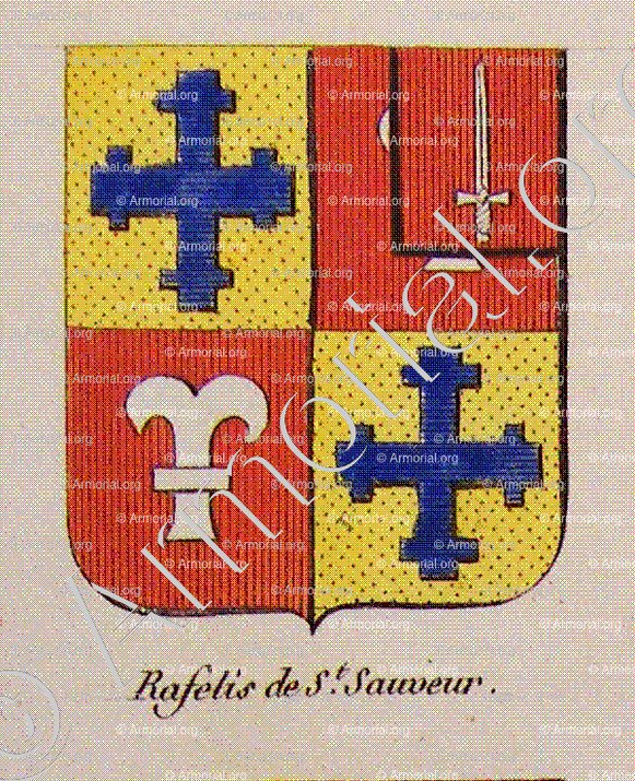 RAFELIS DE SAINT SAUVEUR_Noblesse d'Empire._France